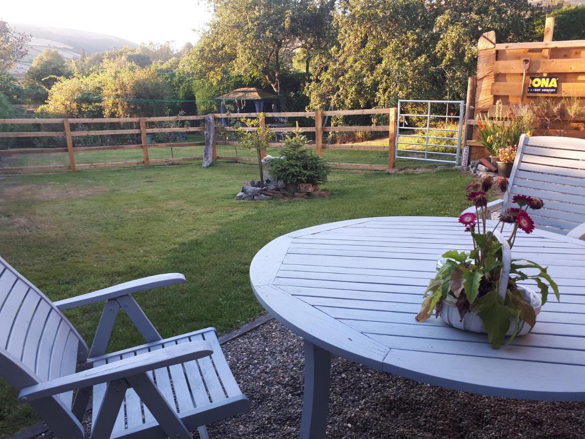 Buzzards Breg Villa Builth Wells Bagian luar foto